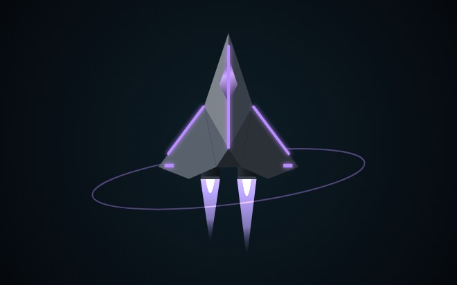 Dark Matter, a faceted stealth interceptor